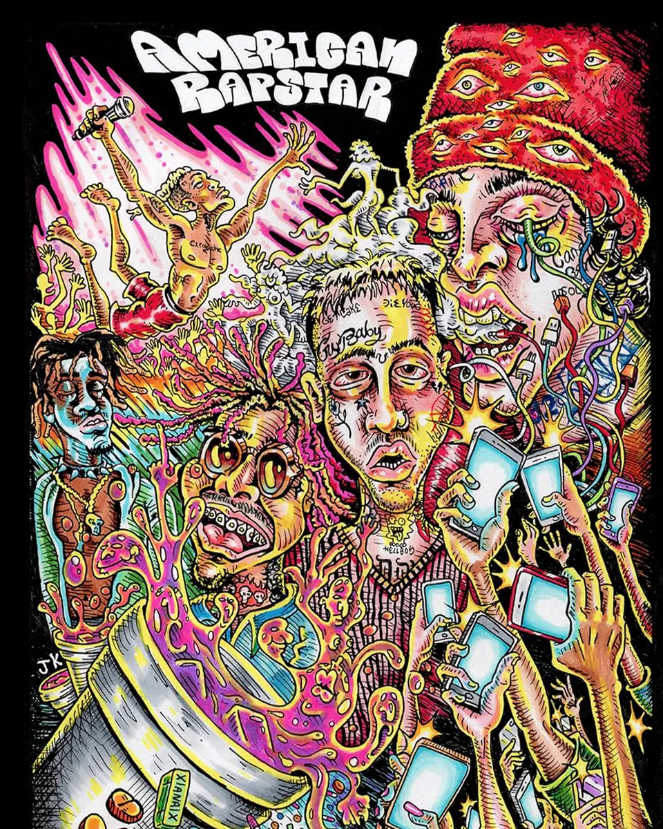 Poster for the movie "American Rapstar"