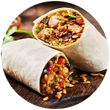 A burrito